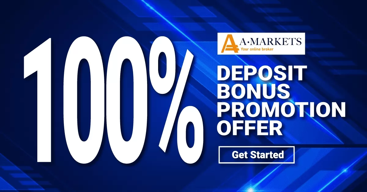 Amarkets 100% Bonus - Make Double Your Deposit Funds